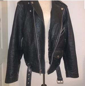 Wilsons Leather Black Jacket